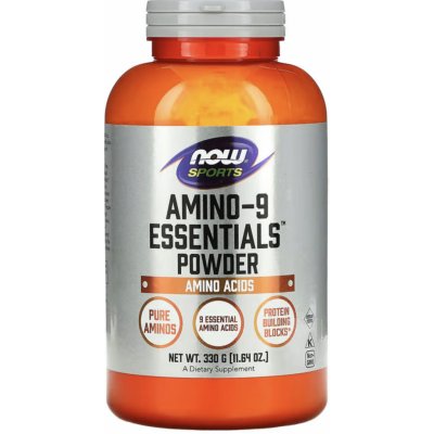 NOW Foods EAA Amino-9 Essentials Powder 330 g – Sleviste.cz