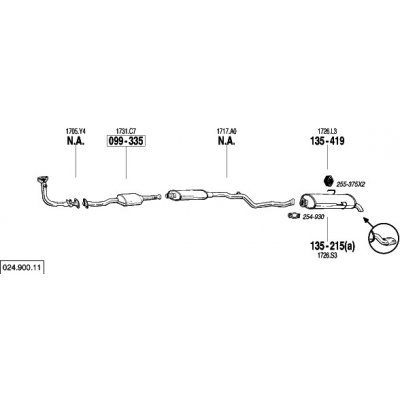 Bosal BS 099-335 – Hledejceny.cz