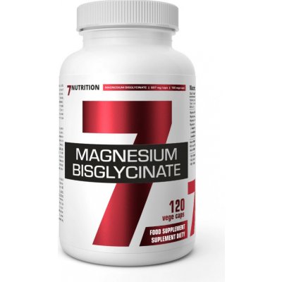 7Nutrition Magnesium BISGLYCINATE CHELATE 120 tablet – Hledejceny.cz