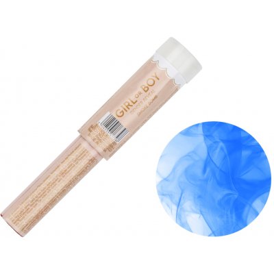 PartyDeco Dýmovnice Boy or Girl modrá 1 ks – Zboží Dáma