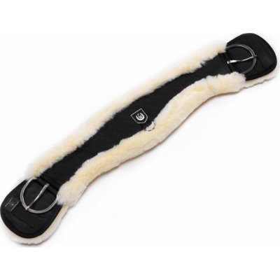 Werner Christ Horse Podbřišník westernový Moon s beránkem black nature – Zboží Mobilmania