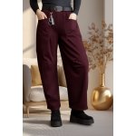 Italy fashion Společenské kalhoty s pasem do gumy LIEBE Šedá – Hledejceny.cz