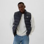 GAP Logo Puffer Vest true navy – Zboží Dáma