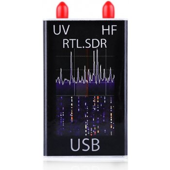 Neven RTL SDR přijímač 100kHz-1.7GHz skener USB