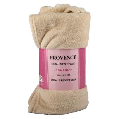 Provence fleece deka Coral 150x200