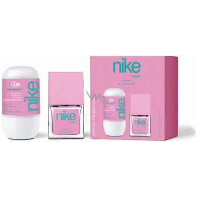 NIKE Sweet Blossom (EdT 30 ml +Roll-on 50 ml) + dárek – Hledejceny.cz