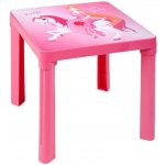 STAR PLUS Dětský zahradní nábytek Plastový stůl růžový – Zboží Mobilmania