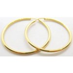 Klenoty Budín Dámské zlaté kruhy ze žlutého zlata H574 – Zboží Mobilmania
