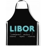 IMPAR Zástěra Mužská jména Neon Libor – Hledejceny.cz