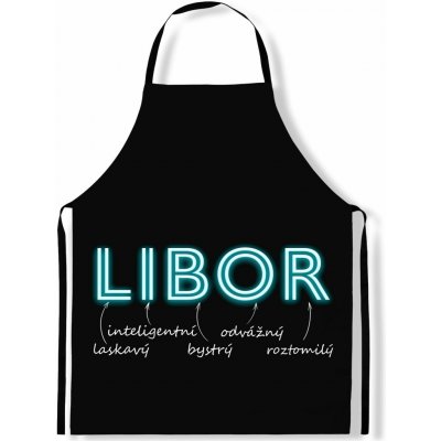 IMPAR Zástěra Mužská jména Neon Libor – Hledejceny.cz