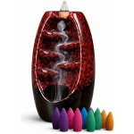 Verk 27420 Keramická aroma lampa kouřový vodopád červená – Zboží Dáma