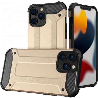 Pouzdro Mezamo Hybrid Armor Case iPhone 13 Pro golden