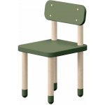 Flexa Dots dětská židle tmavě zelená – Zboží Mobilmania