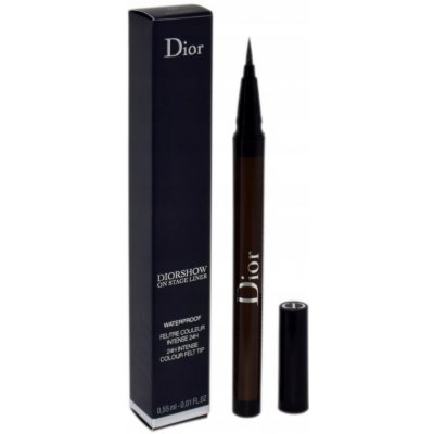 Dior Diorshow On Stage Liner tekuté oční linky v peru voděodolné 781 Matte Brown 0,55 ml – Sleviste.cz