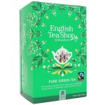 English Tea Shop Bio Fairtrade čistý zelený čaj 20 sáčků – Zboží Mobilmania