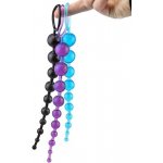 Lelex Anální kuličky Toy Beads černá, – Sleviste.cz