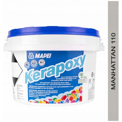 Mapei Kerapoxy 2 kg manhattan – Zbozi.Blesk.cz