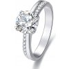 Prsteny Mabell Dámský stříbrný prsten GRETHE CZ221PSS1497R 6C45