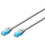Digitus Ecoline Patch Cable, UTP, CAT 5e, AWG 26/7, šedý 15m, 1ks – Hledejceny.cz
