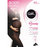 Gatta Body Protect Beauty 40 den těhotenské punčochové kalhoty Nero – Zboží Dáma