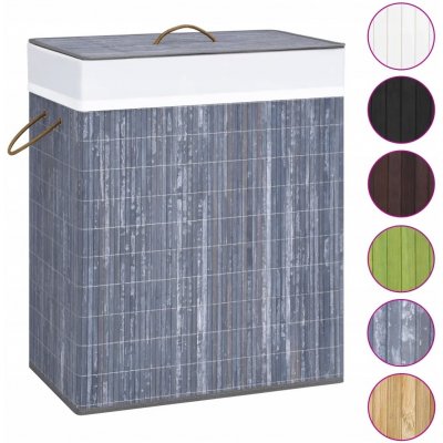 Greatstore Bambusový šedý 100 l – Zboží Dáma