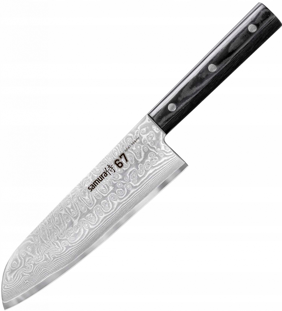 Samura MO V Stonewash Nůž Santoku 18 cm
