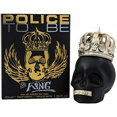 Police To Be The King toaletní voda pánská 40 ml – Zboží Mobilmania