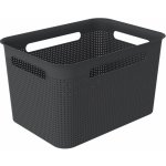 Rotho Úložný box Brisen 16 l černý – Sleviste.cz