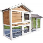 B Farm Hofstadt dřevěná králíkárna nebo kurník 146 x 50 x 86 cm – Zboží Dáma