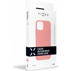 FIXED Flow Liquid Silicon case pro Apple iPhone 12 Pro Max růžový FIXFL-560-PI