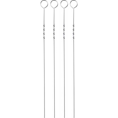 jehla 38cm, 4ks, plochá, gril, kov – Zboží Dáma jehla 38cm, 4ks, plochá, gril, kov – Zboží Dáma