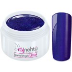 Ráj nehtů Barevný UV gel FlipFlop Night Blue 5 ml – Zboží Dáma