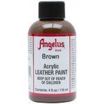 Angelus Acrylic Paint barva na kůži a koženku 118 ml brown 014 – Zboží Dáma