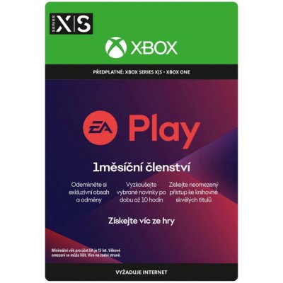 Microsoft Xbox EA Play členství 1 měsíc