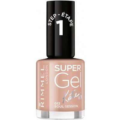 Rimmel London Gelový lak na nehty Super Gel Nail Polish 012 Soul Session 12 ml – Zboží Dáma
