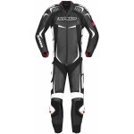 Jednodílná kombinéza Spidi Track Wind Pro černá/bílá – Zboží Mobilmania