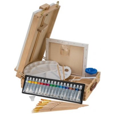 Talentus Malířský stojan v kufříku s příslušenstvím – Zboží Dáma
