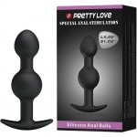 Pretty Love Silicone Anal Balls – Zboží Dáma