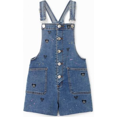 Desigual overal Mick denim medium wash – Zboží Mobilmania