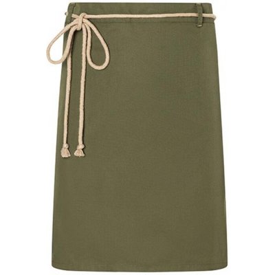 Karlowsky Pasová gastro zástěra KY057 Moss-Green 90x55cm – Hledejceny.cz