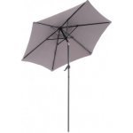 Garthen D71701 Slunečník sklopný s kličkou, 210 cm, antracit – Hledejceny.cz