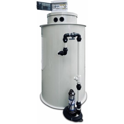 Česká nádrž Přečerpávací stanice DŮM Economy pro gravitační kanalizace dvouplášťová 1m3 – Zbozi.Blesk.cz