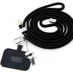 Karl Lagerfeld Universal Crossbody Popruh Cord and Ikonik Pins Black – Sleviste.cz
