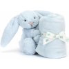 Hračka pro nejmenší Jellycat muchláček s králíčkem Blue