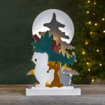 Eglo 411293 LED Vánoční dekorace FOREST FRIENDS 10xLED 0 03W 2xAA EG411293 – Hledejceny.cz