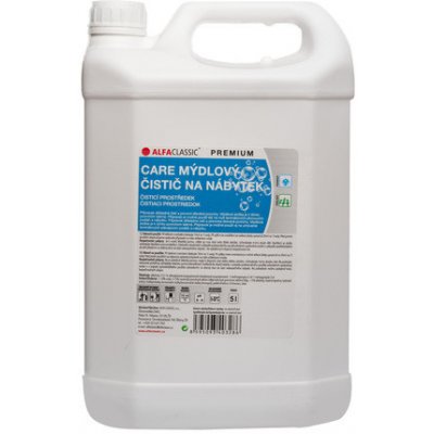 AlfaClassic CARE MÝDLOVÝ ČISTIČ NA NÁBYTEK PREMIUM, 5 l