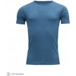 Devold Breeze pánské triko s krátkým rukávem Blue Melange – Zboží Mobilmania