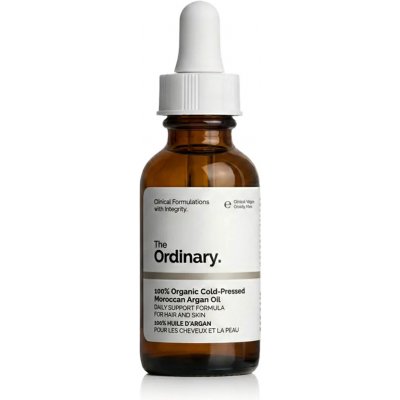 The Ordinary 100% Organic Cold-Pressed Moroccan Argan Oil hydratační olej 30 ml – Zboží Mobilmania