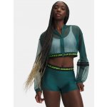 Under Armour HeatGear Mesh FZ zelená – Zboží Mobilmania