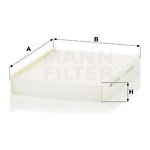Filtr, vzduch v interiéru MANN-FILTER CU 26 006 – Hledejceny.cz